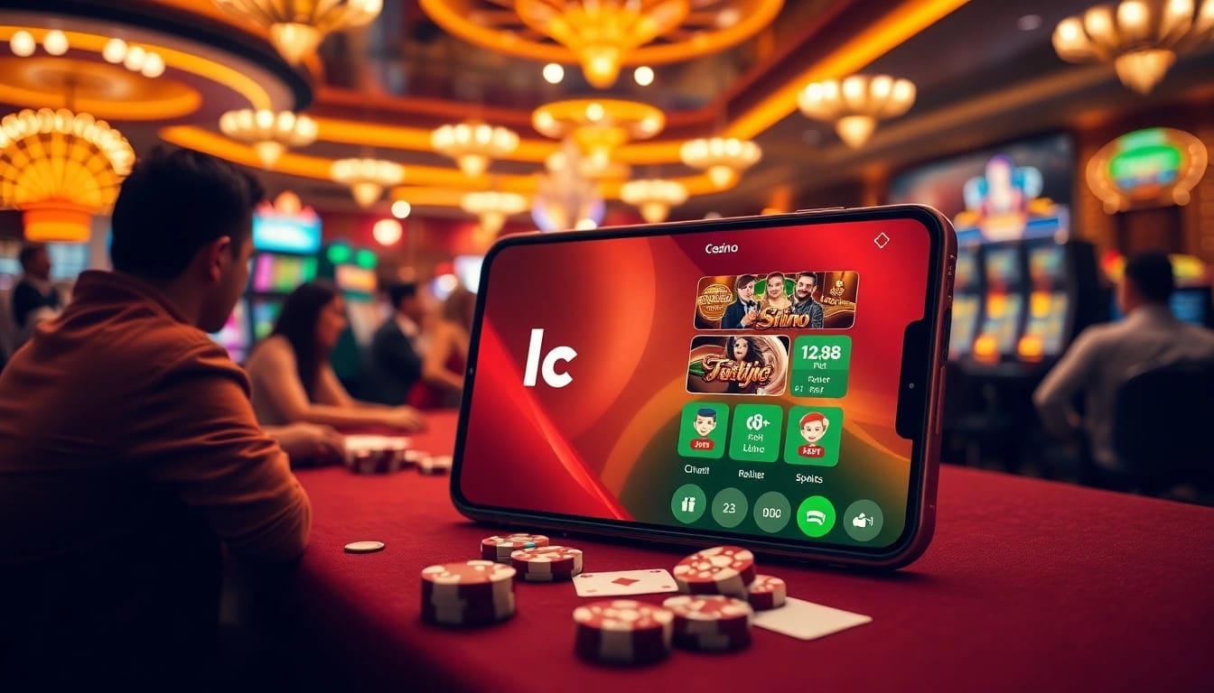 Experience the excitement of the lc88 app featuring vibrant casino games and betting opportunities.