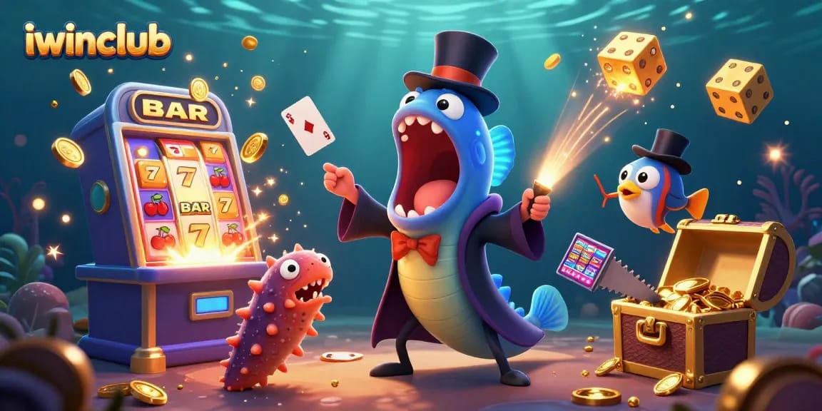 Experience thrilling gameplay at iwinclub with vibrant characters in an engaging casino atmosphere.