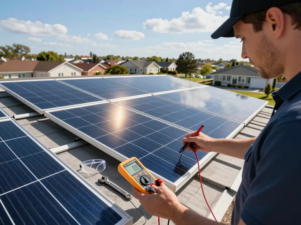 Measuring the sprawność paneli fotowoltaicznych – jak ją liczyć to optimize solar panel performance in a residential setting