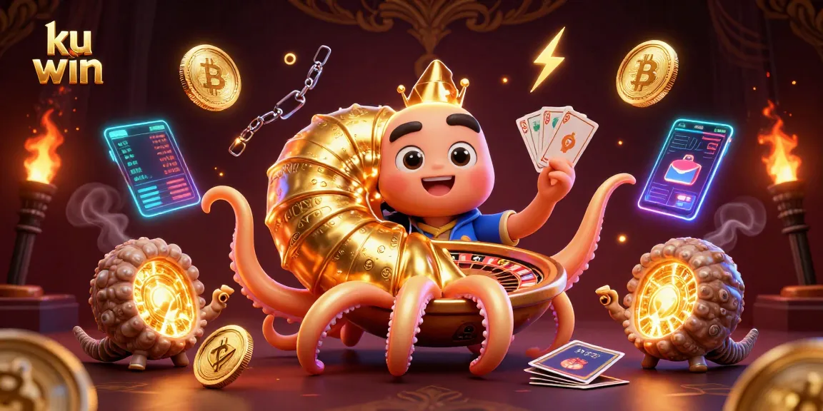 ku win players strategizing wins with a vibrant nautilus at a roulette wheel