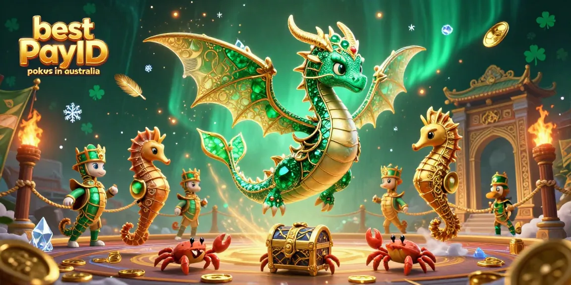 Engage with the best PayID pokies in Australia featuring dramatic 3D characters in a vibrant casino setting.