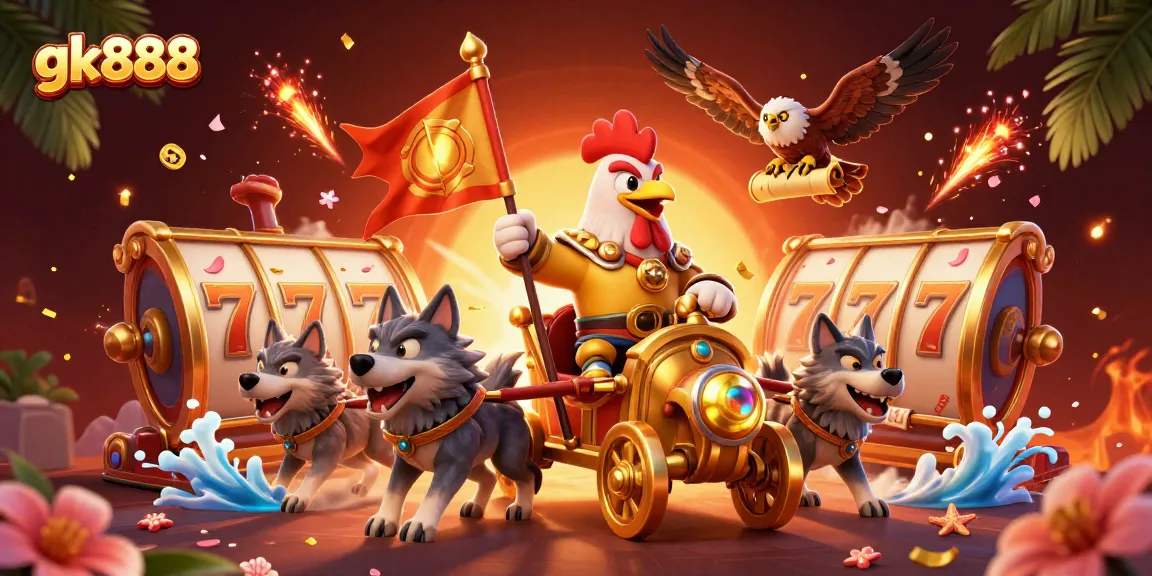 Engage with gk888 by spinning slot reels in an epic casino showdown.