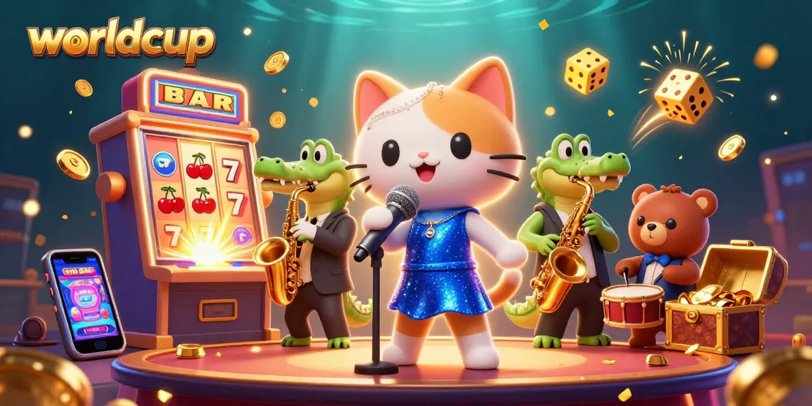 Engage with the thrilling worldcup experience featuring festive casino characters and explosive jackpot moments.