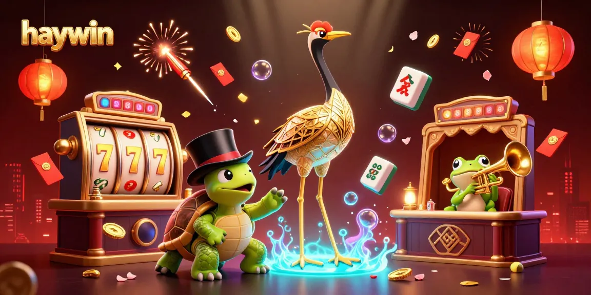 Experience excitement at haywin with vibrant casino characters and dynamic gaming elements